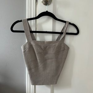 Abercrombie ribbed tank